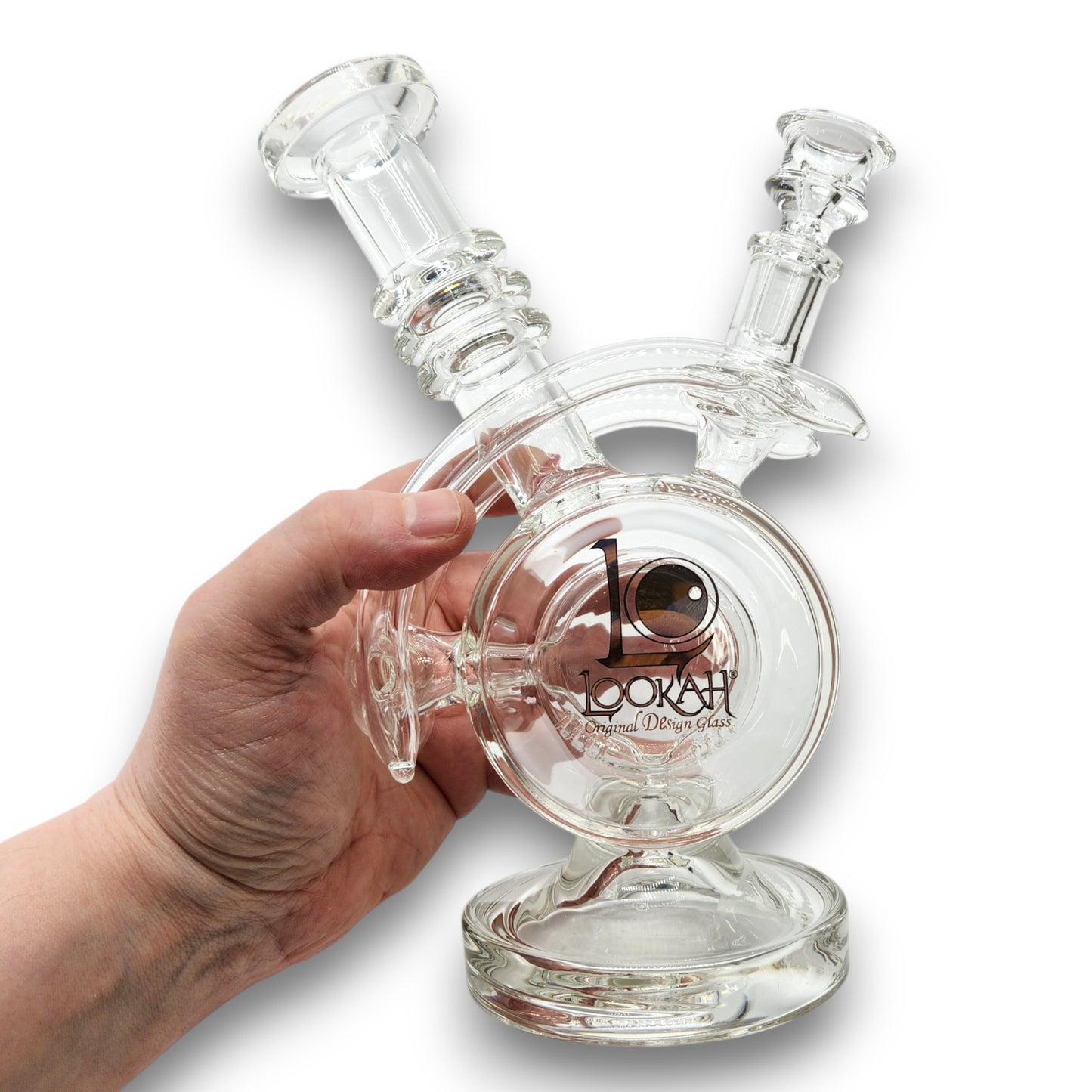 9" Lookah Orbital Recycler Disc Percolator Bong