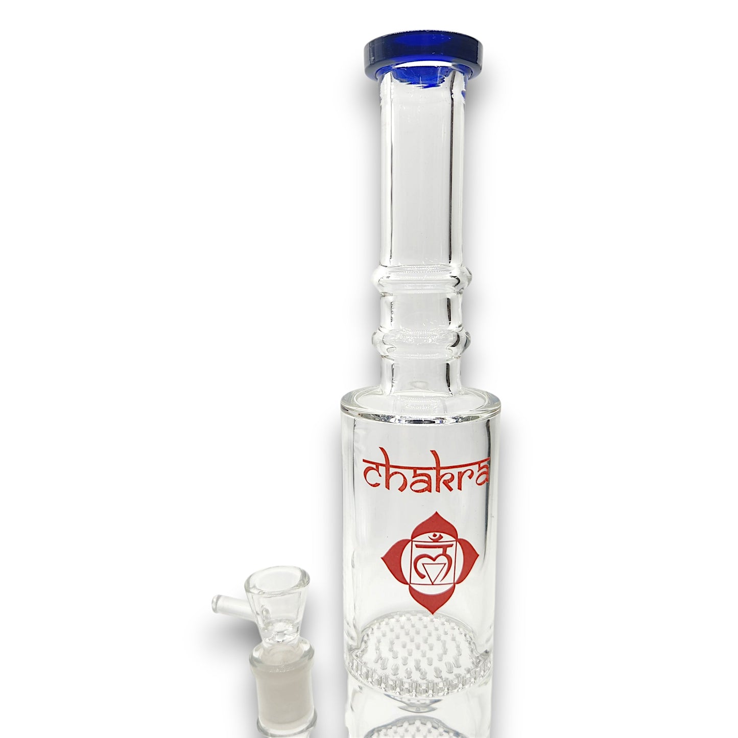 13" Chakra Triple Honeycomb Perc Barrel Bong