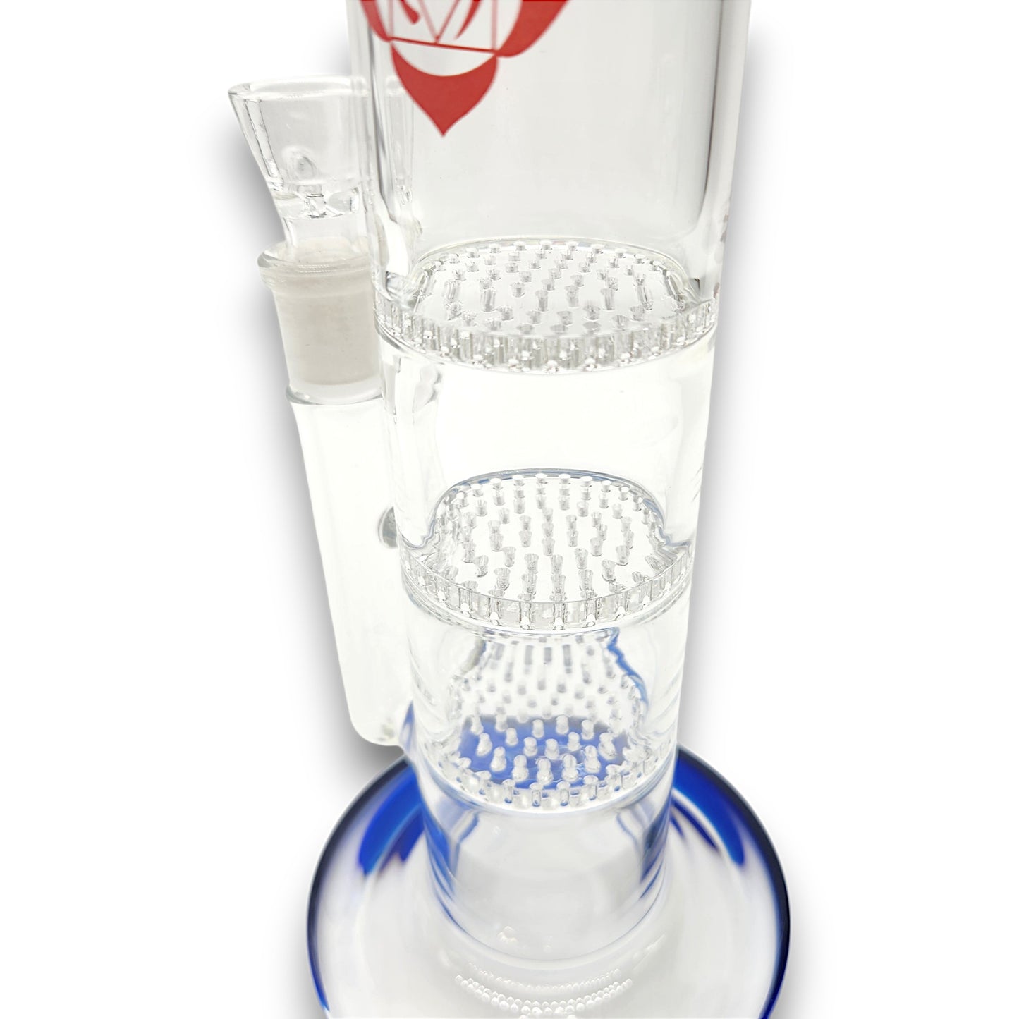 13" Chakra Triple Honeycomb Perc Barrel Bong