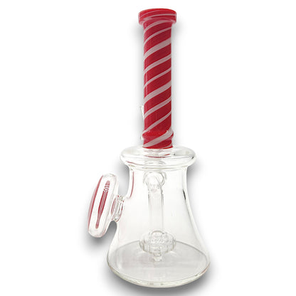 8" Special 20 Color Spiral Circ Perc Bong