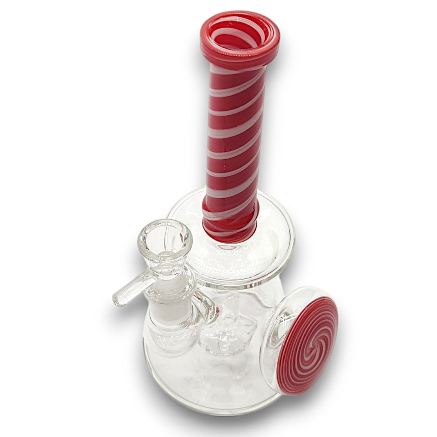 8" Special 20 Color Spiral Circ Perc Bong