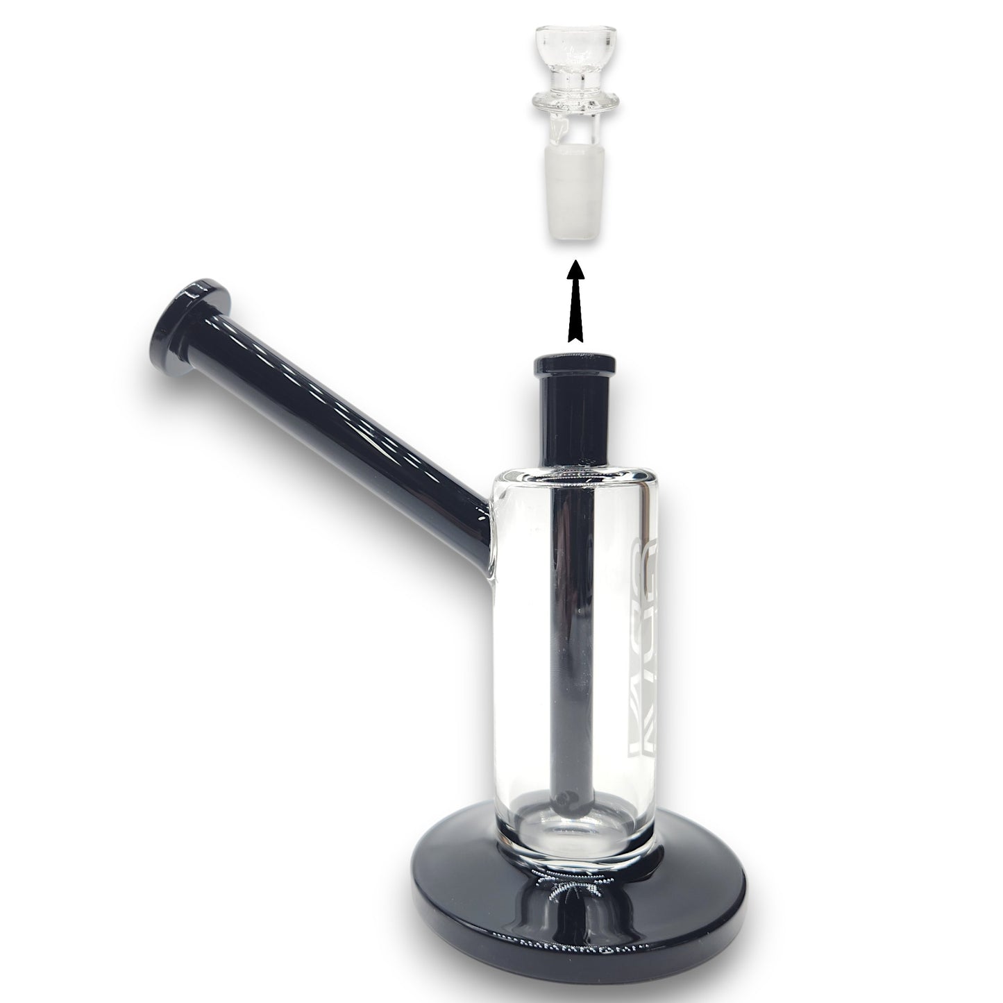 6" GRAV Medium Upright Bubbler Bong