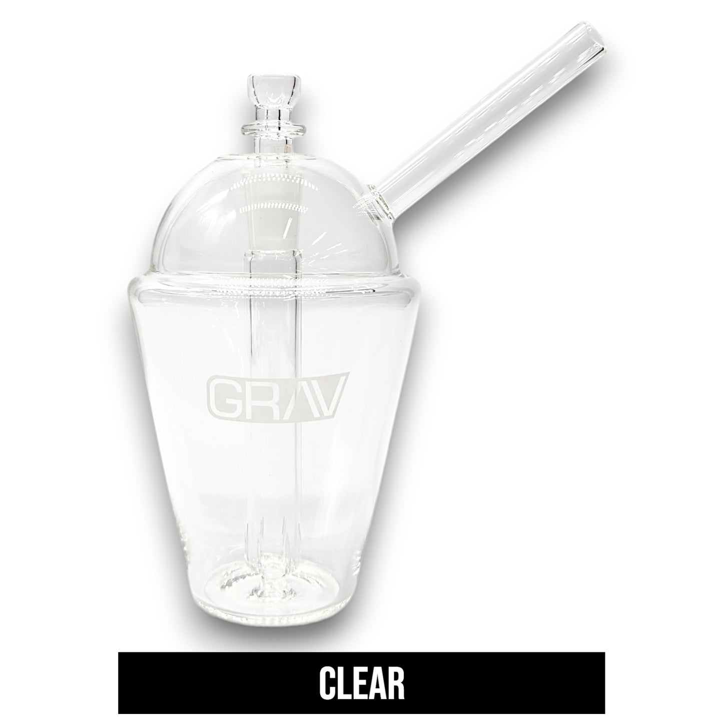 8" GRAV Slush Cup Bubbler Bong