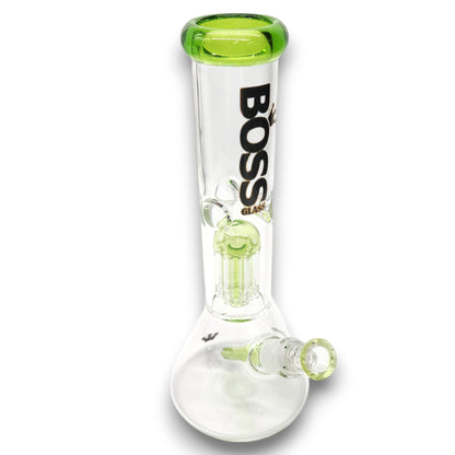 Boss Glass 12" Tree Perc Beaker Bong