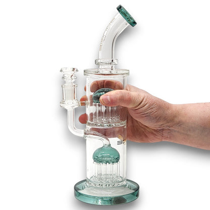 12" Bougie Dual Tree Percolator Bong