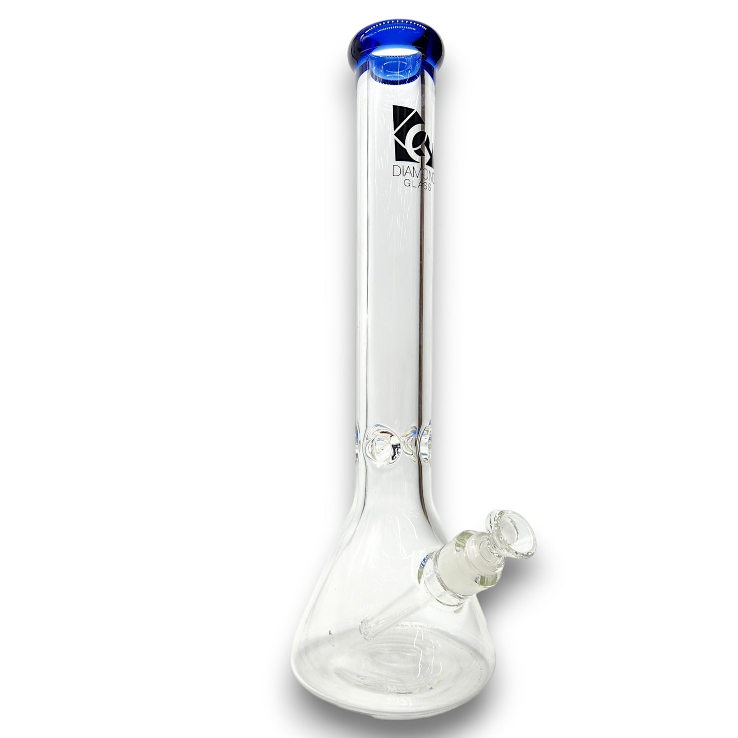 16" Diamond Glass Heavy Duty Beaker Bong