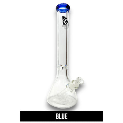 16" Diamond Glass Heavy Duty Beaker Bong