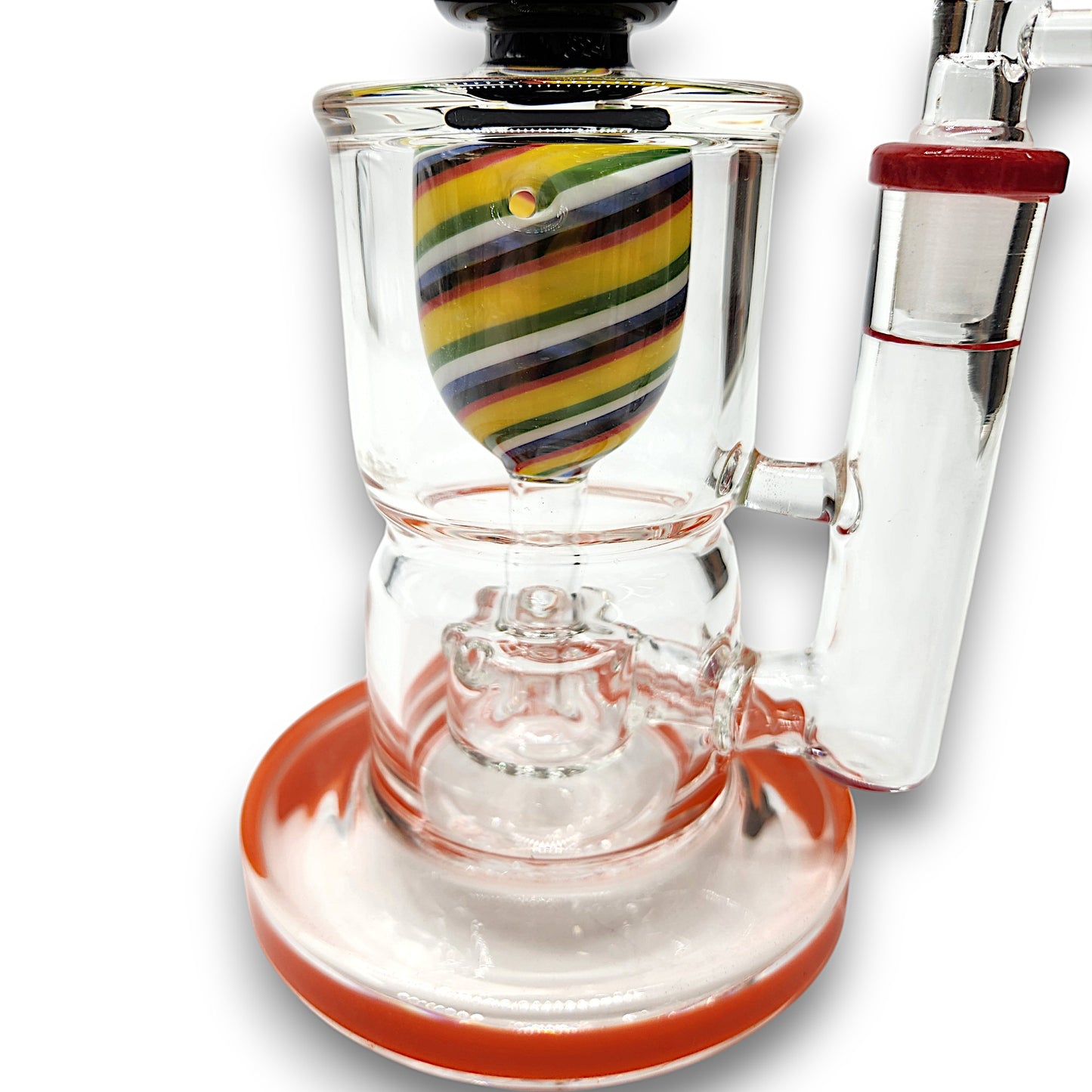 9" Special 20 Barrel Perc Vortex Chamber Bong