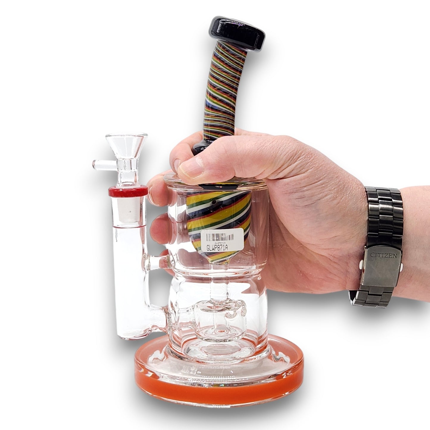 9" Special 20 Barrel Perc Vortex Chamber Bong