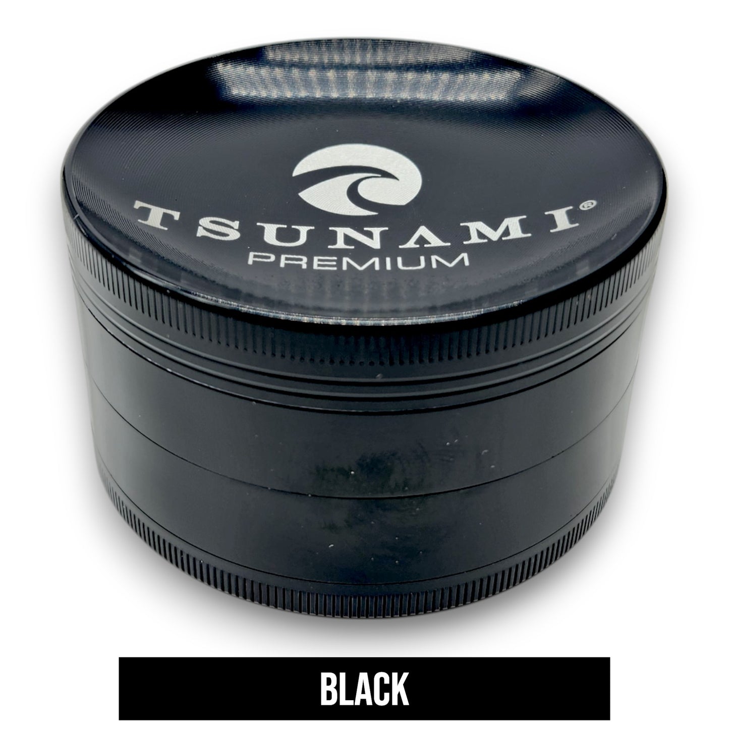 3" Tsunami Chromium Finish 4 Piece Grinder