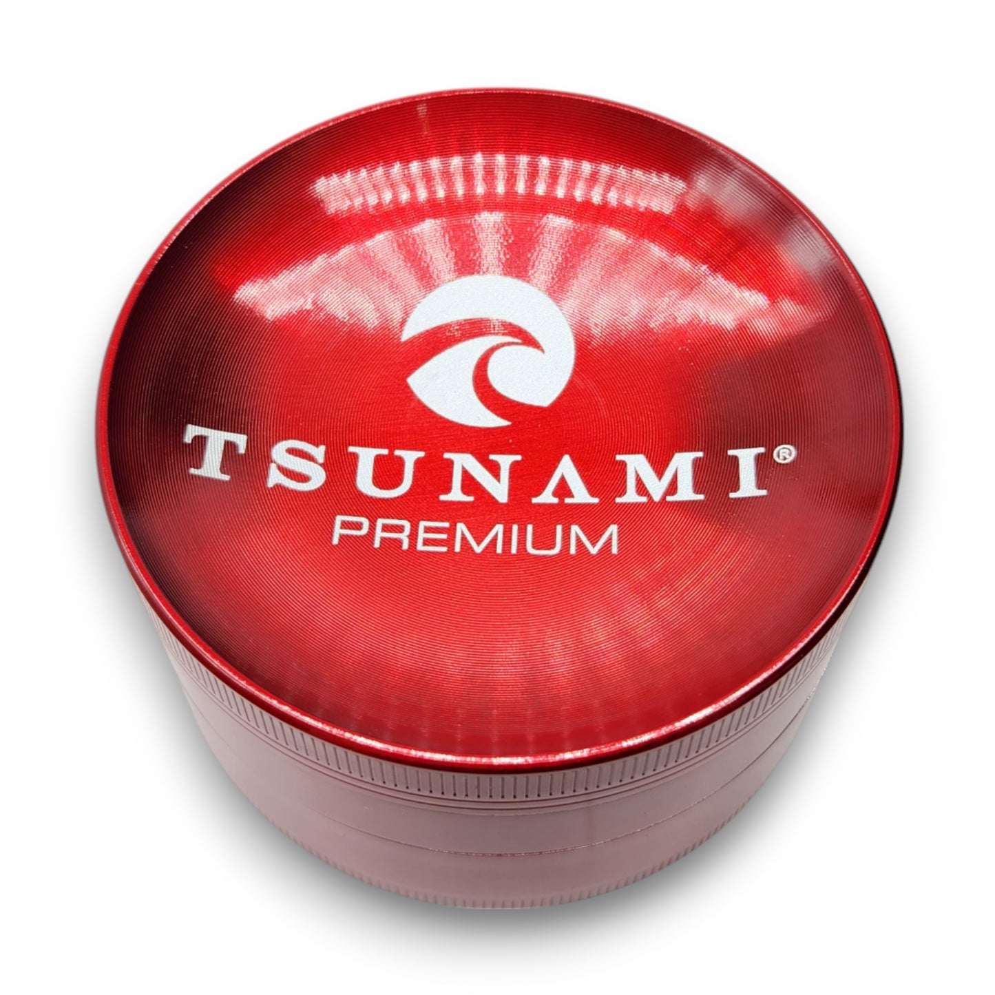 3" Tsunami Chromium Finish 4 Piece Grinder