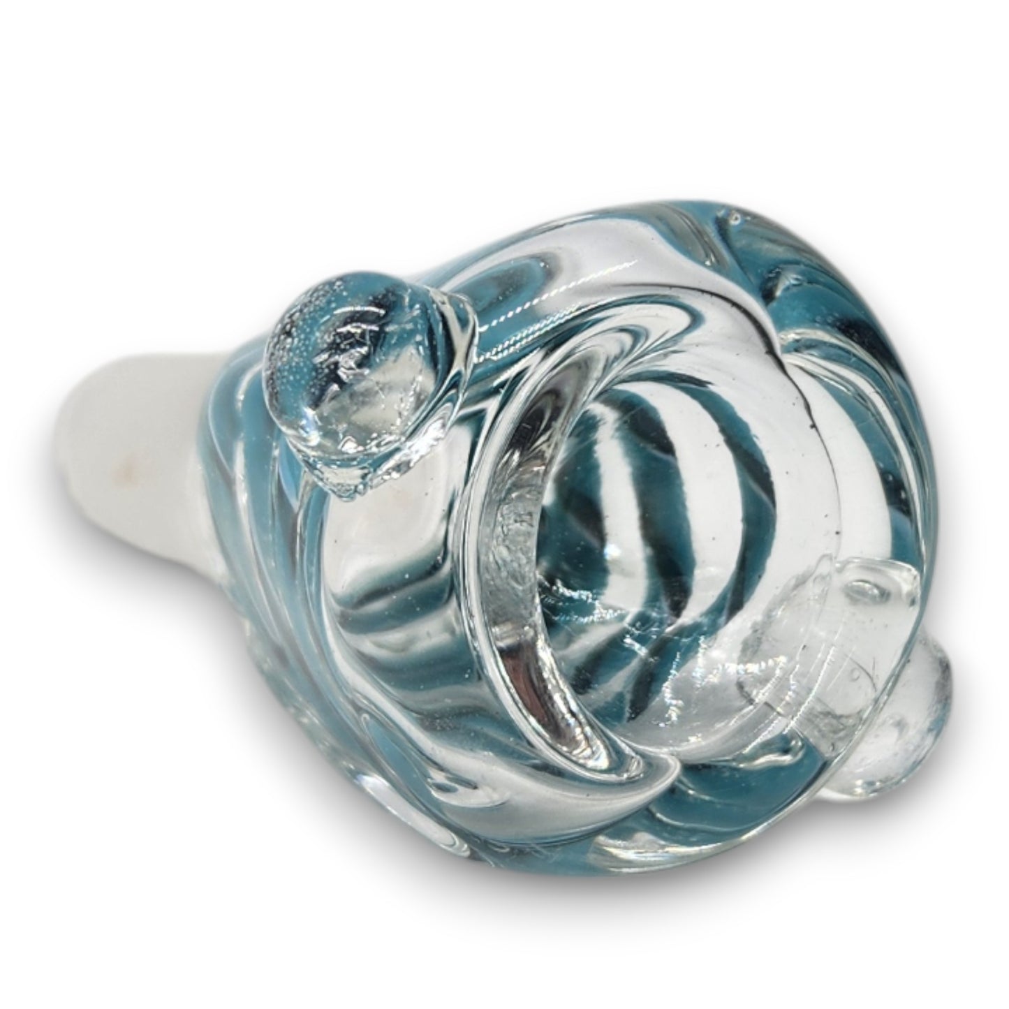 Oval Color Swirl Bowl Head 14mm Male