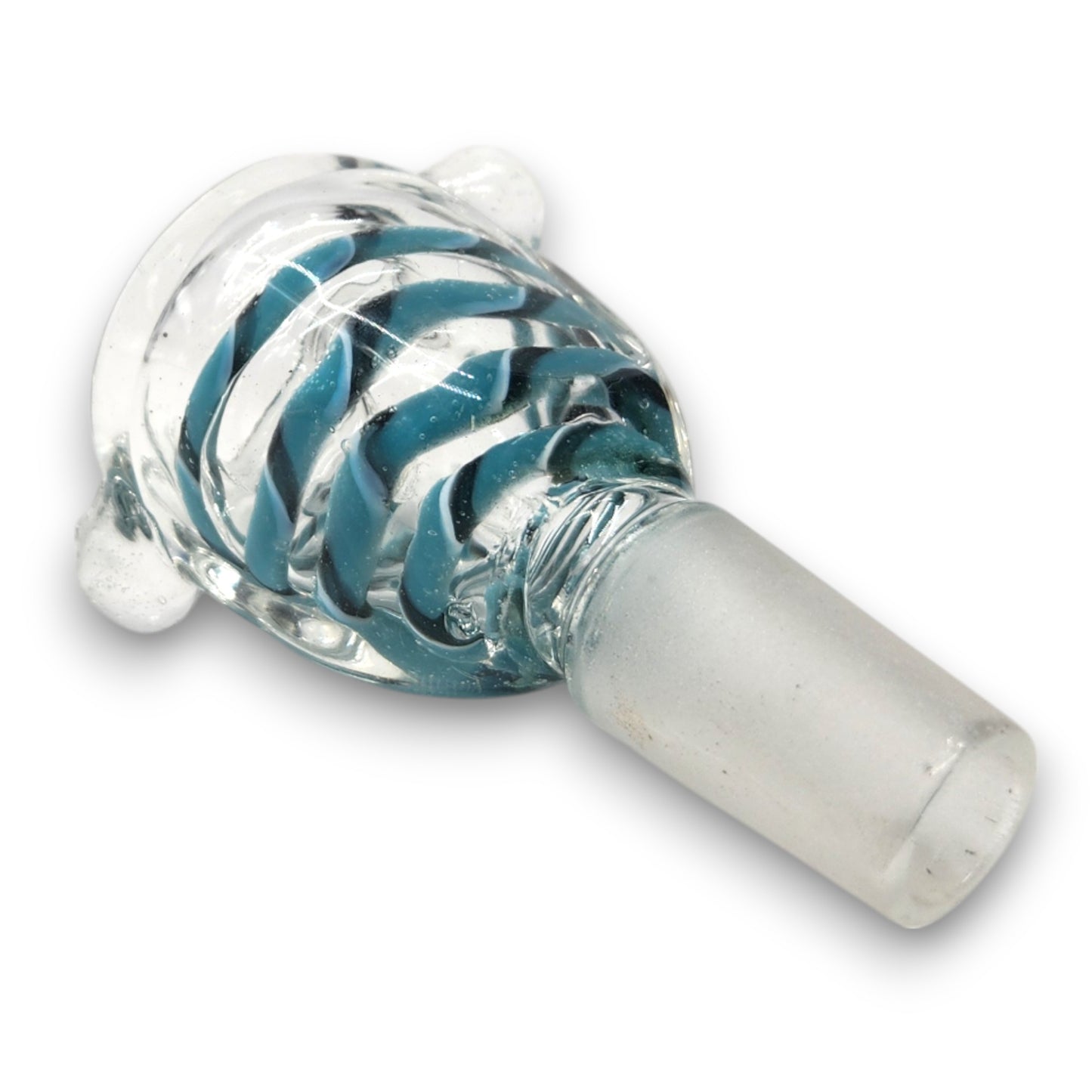 Oval Color Swirl Bowl Head 14mm Male