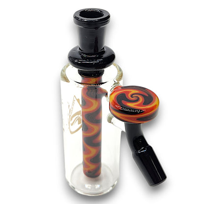5.5" Pulsar Artisan Multi Hole Perc Ash Catcher 14mm 45 deg