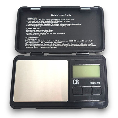 CR Portable Digital Scale 0.01g Accuracy 150g Max