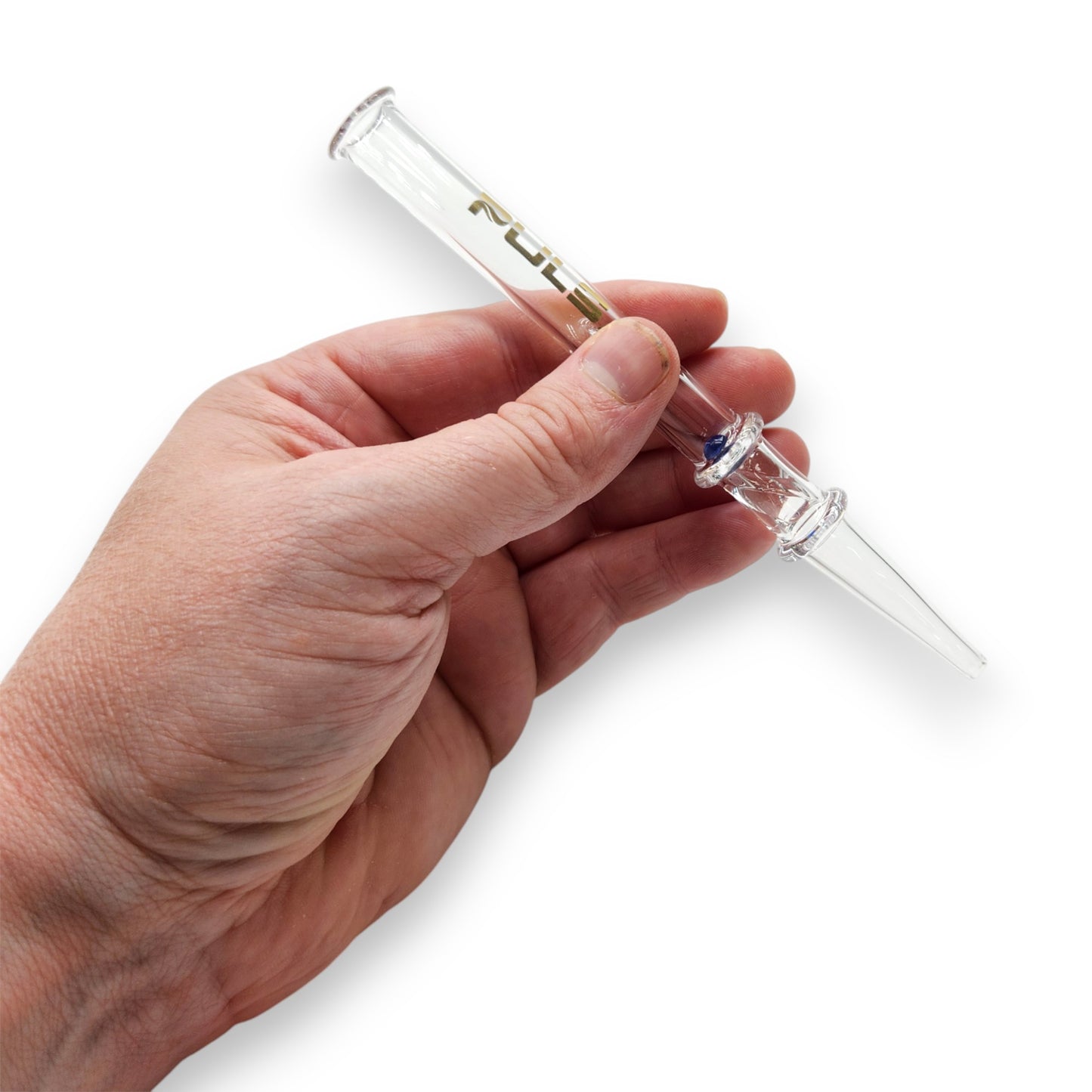 6" Pulsar Spinning Pearl Dab Straw