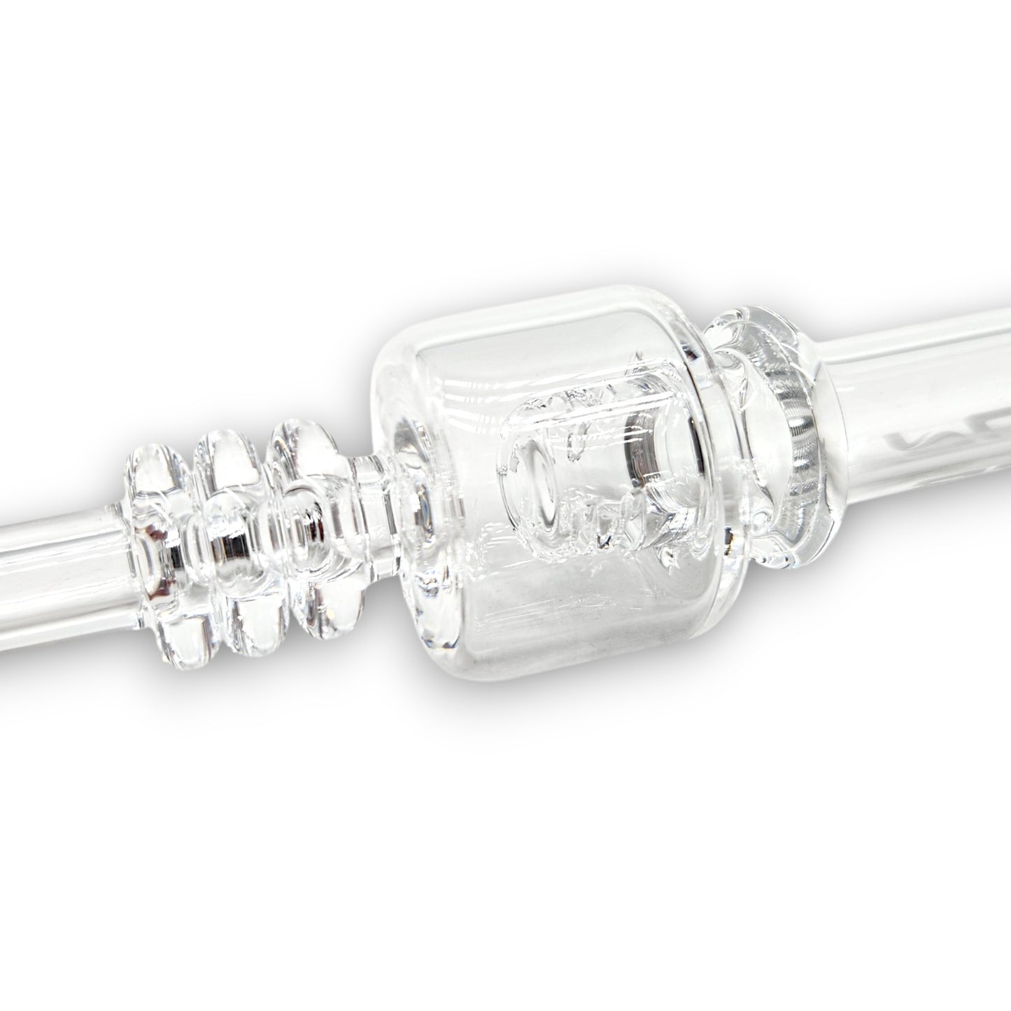 6" Pulsar Quartz Deco Diffuser Dab Straw