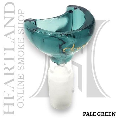 Half Moon Clover Glass Premium Bowl Head 14mm Male