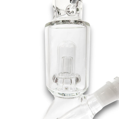 9" Diamond Gold Glass UFO Percolator Small Beaker