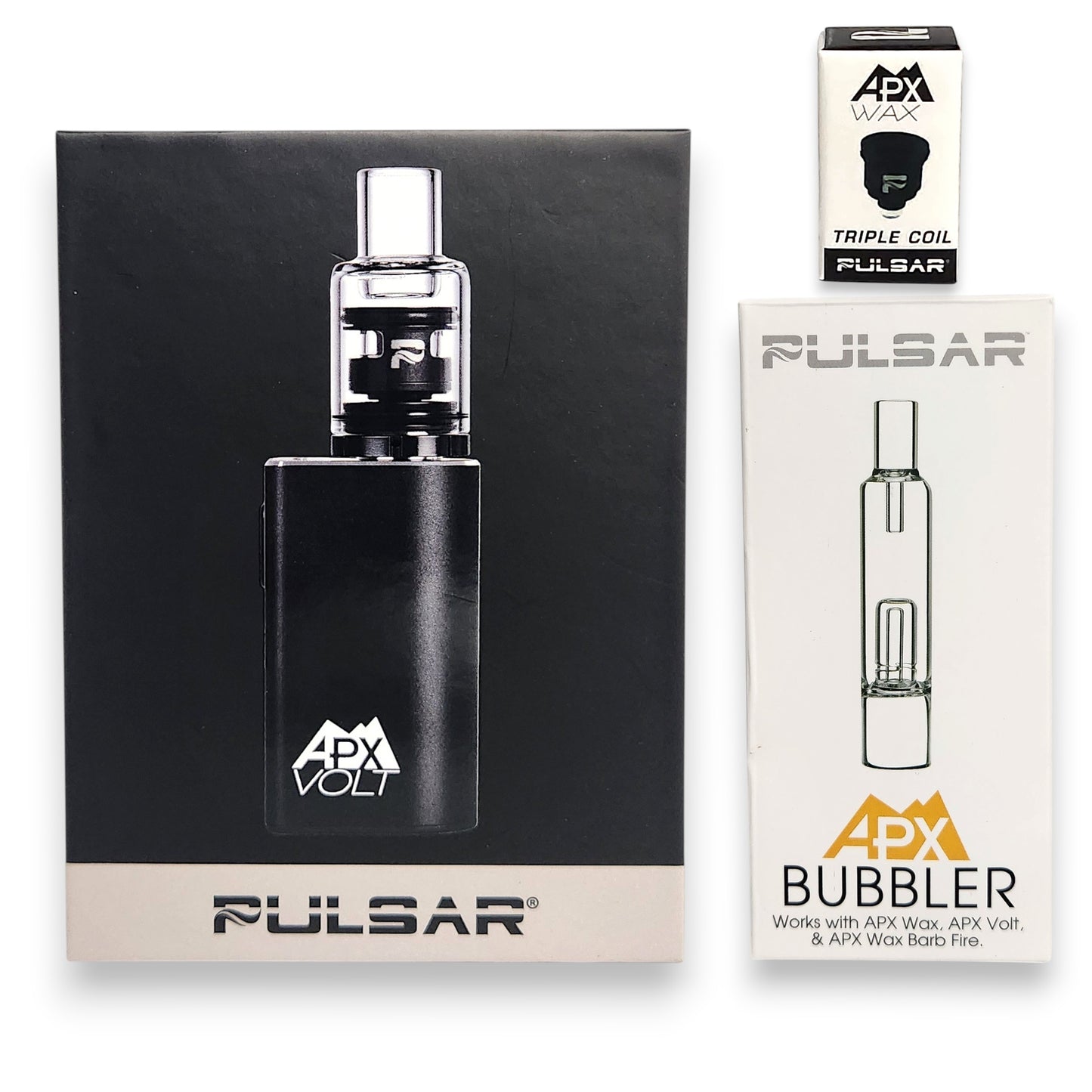Pulsar APX Volt V3 Concentrate Vaporizer + FREE Bubbler & Coil
