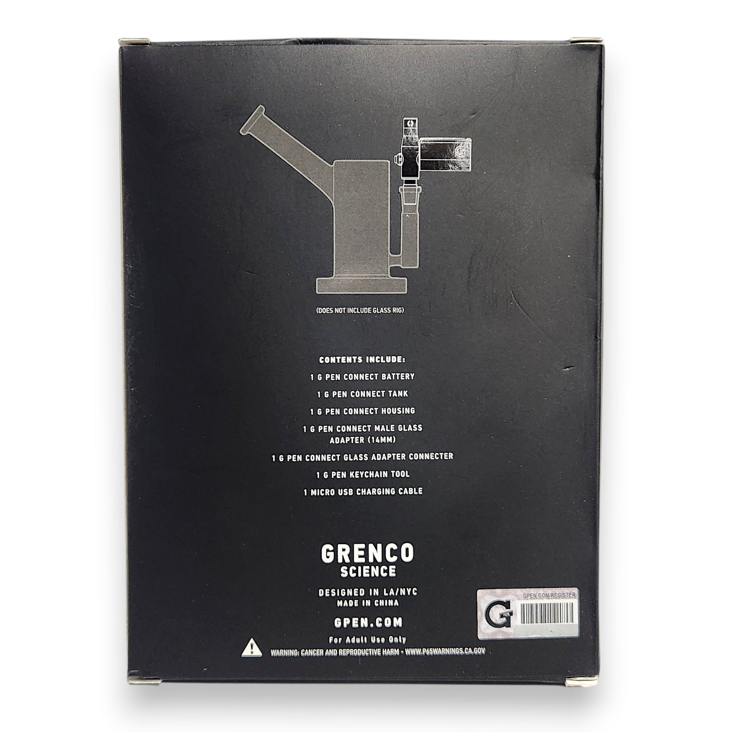Grenco Science Connect Concentrate Vaporizer Bong Attachment