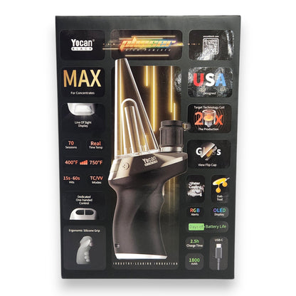 Yocan Black Phaser Max Handheld Concentrate Vaporizer