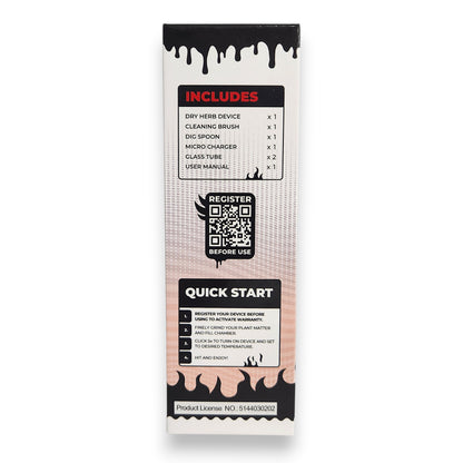 Ooze Flare Dry Herb Vaporizer