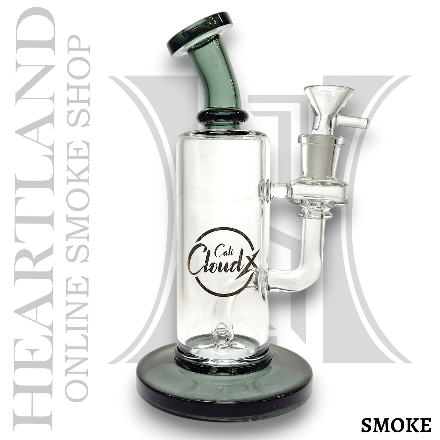 8" Cali CloudX Hole Perc Bong