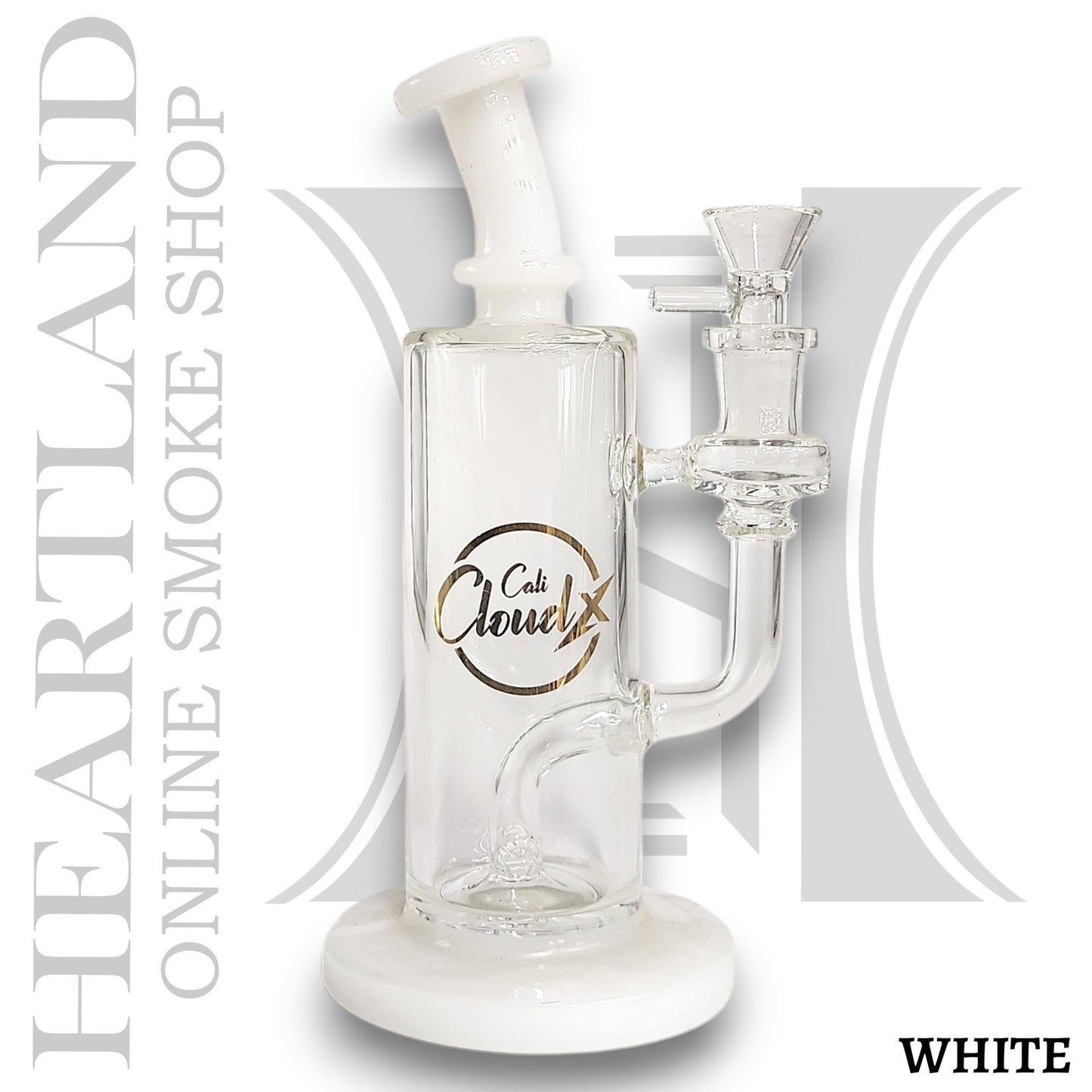 8" Cali CloudX Hole Perc Bong