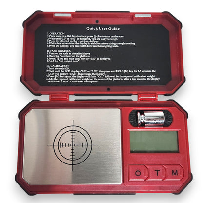 CR Portable Digital Scale 0.001g Accuracy 30g Max
