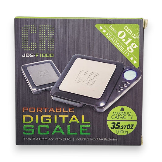 CR Digital Portable Scale 0.1g Accuracy 1000g Max