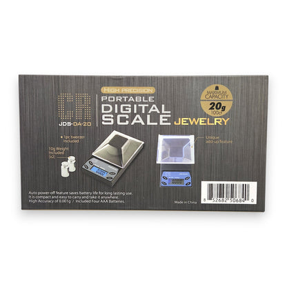 CR Digital Portable Scale 0.001g Accuracy 20g Max High Precision
