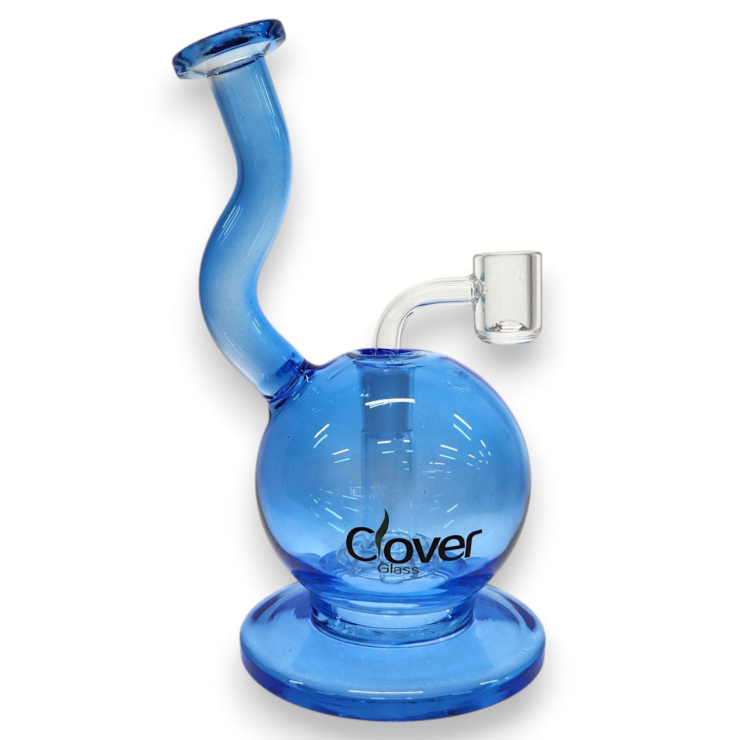 8" Clover Bubble Bong Dab Rig