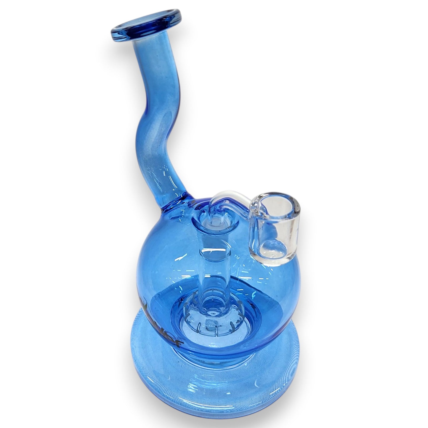 8" Clover Bubble Bong Dab Rig
