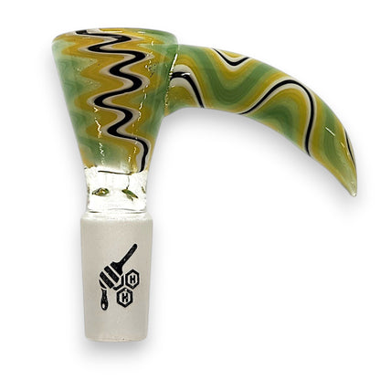 Honeybee Herb Glass Bowl Head 14mm Male