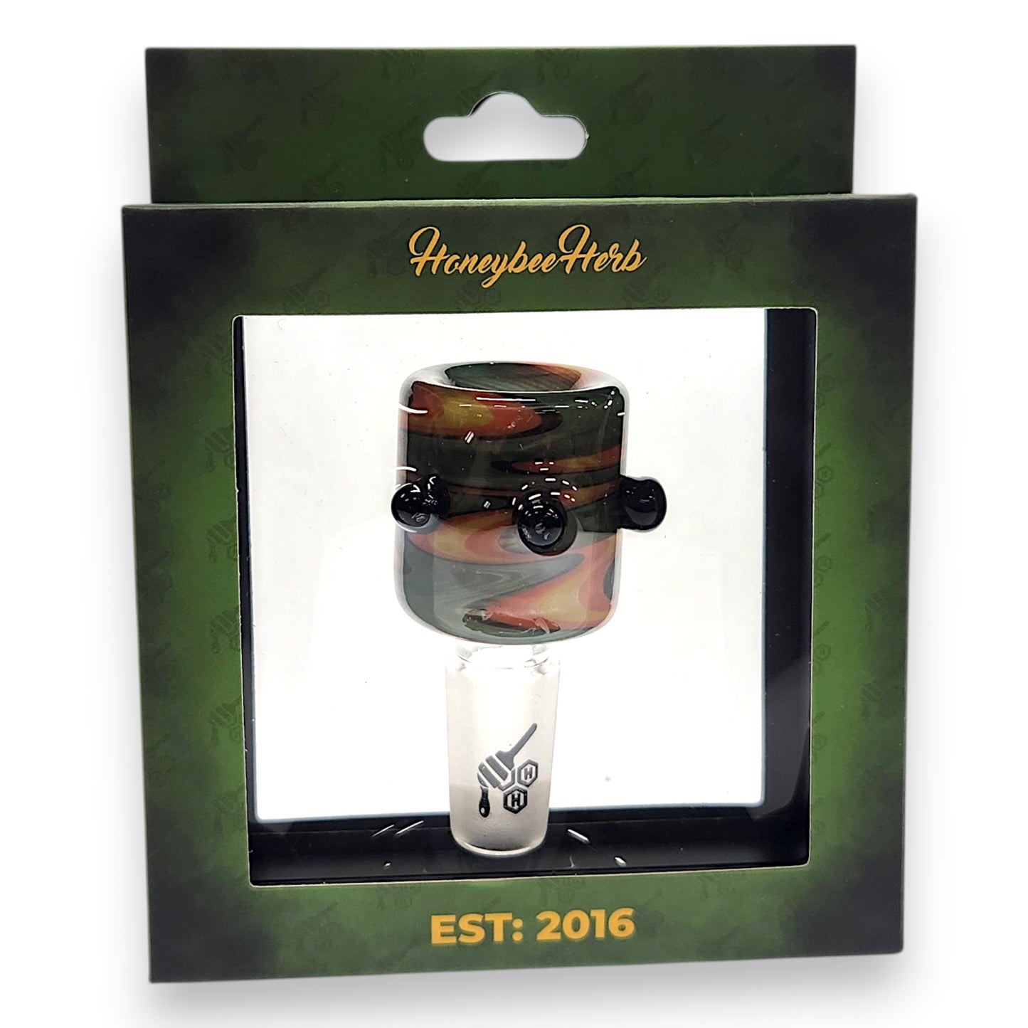 Honeybee Herb Glass Bowl Head 14mm Male