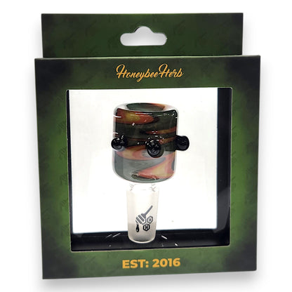 Honeybee Herb Glass Bowl Head 14mm Male