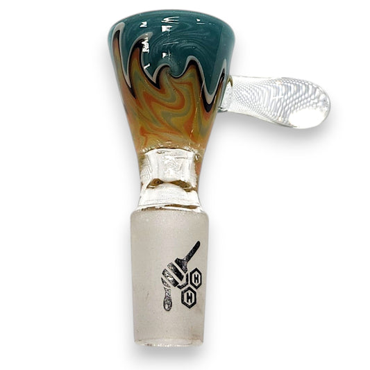 Honeybee Herb Glass Bowl Head 14mm Male