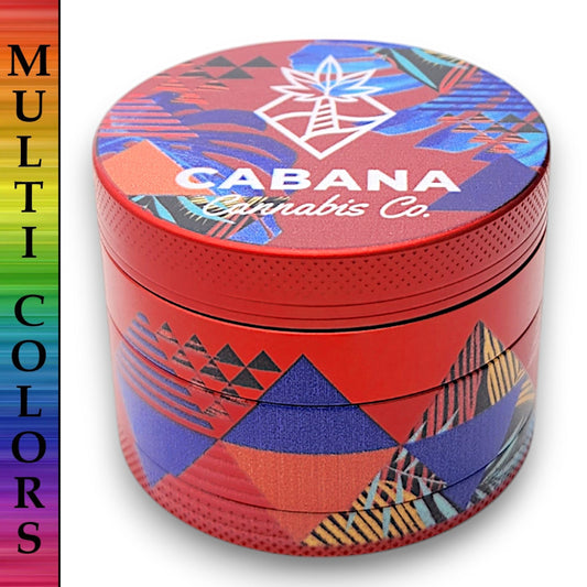 2.25" Cabana Cannabis The Dawn Aluminum Grinder