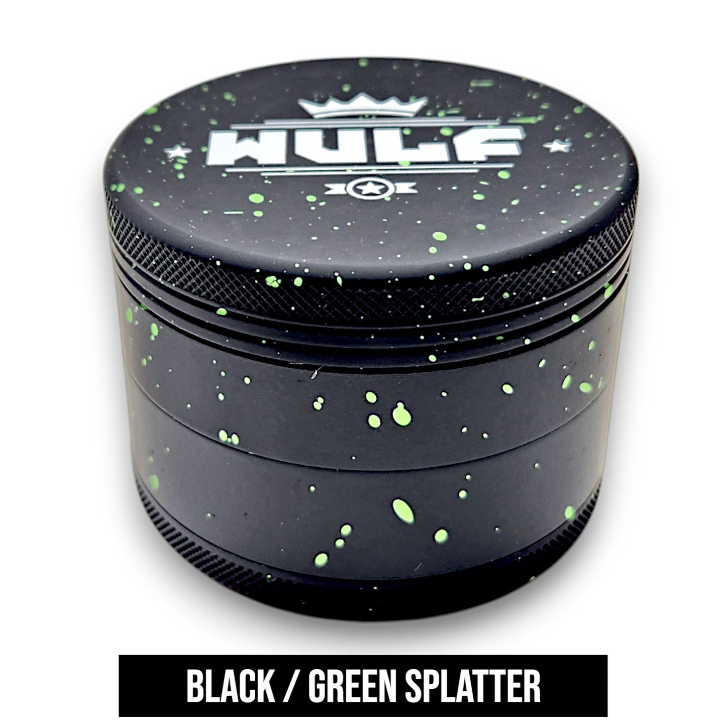 2.5" 63mm Wulf Mods Splatter Aluminum Grinder