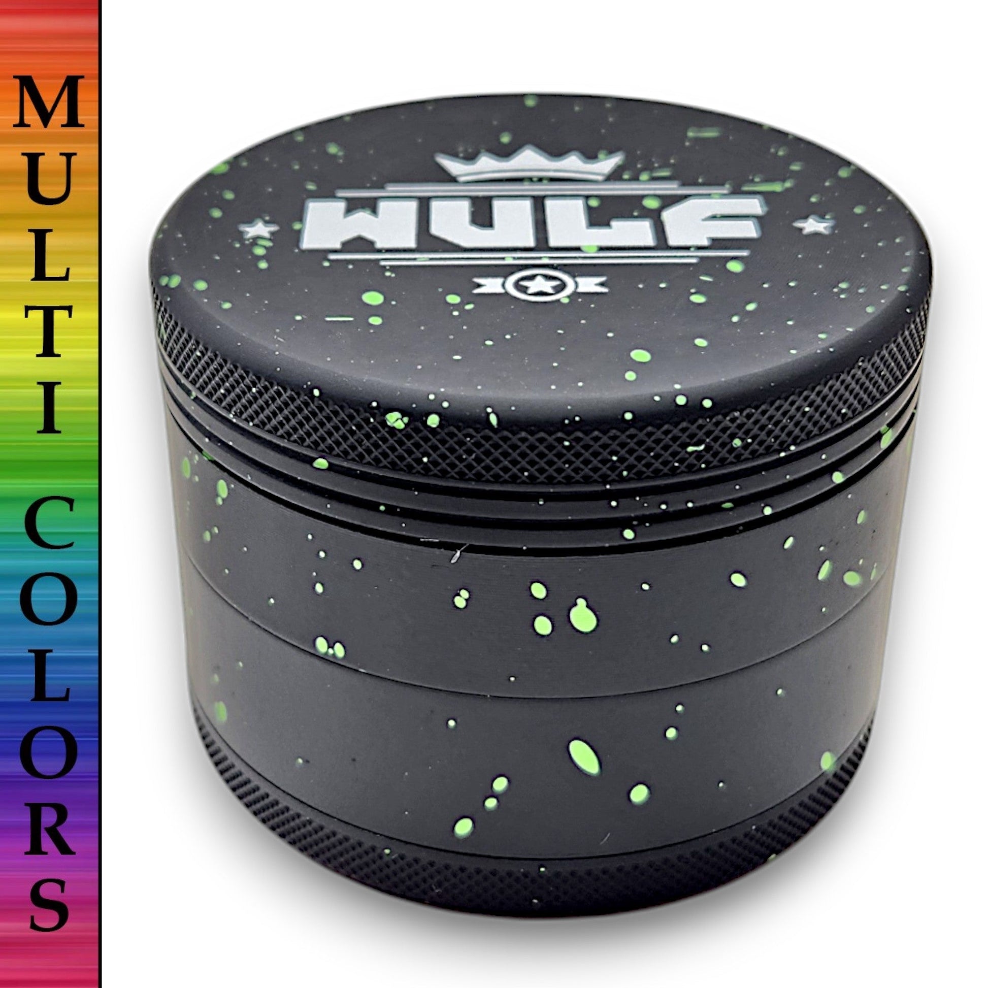 2.5" 63mm Wulf Mods Splatter Aluminum Grinder