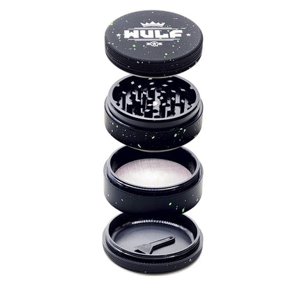 2.5" 63mm Wulf Mods Splatter Aluminum Grinder