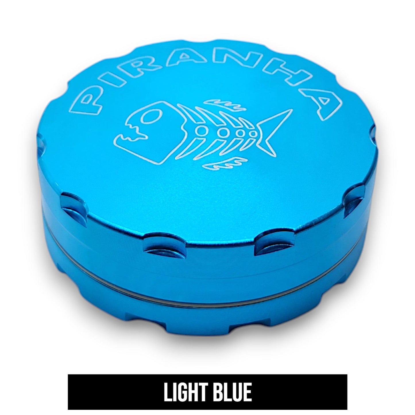 2.5" Piranha Aluminum 2 Piece Grinder