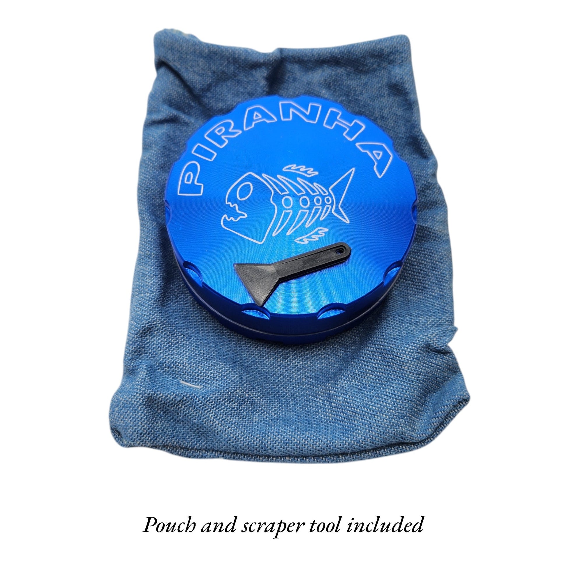2.5" Piranha Aluminum 2 Piece Grinder