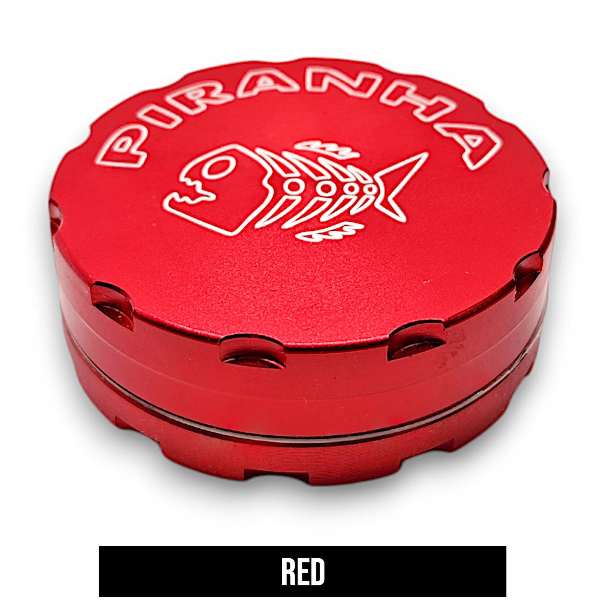 2.5" Piranha Aluminum 2 Piece Grinder