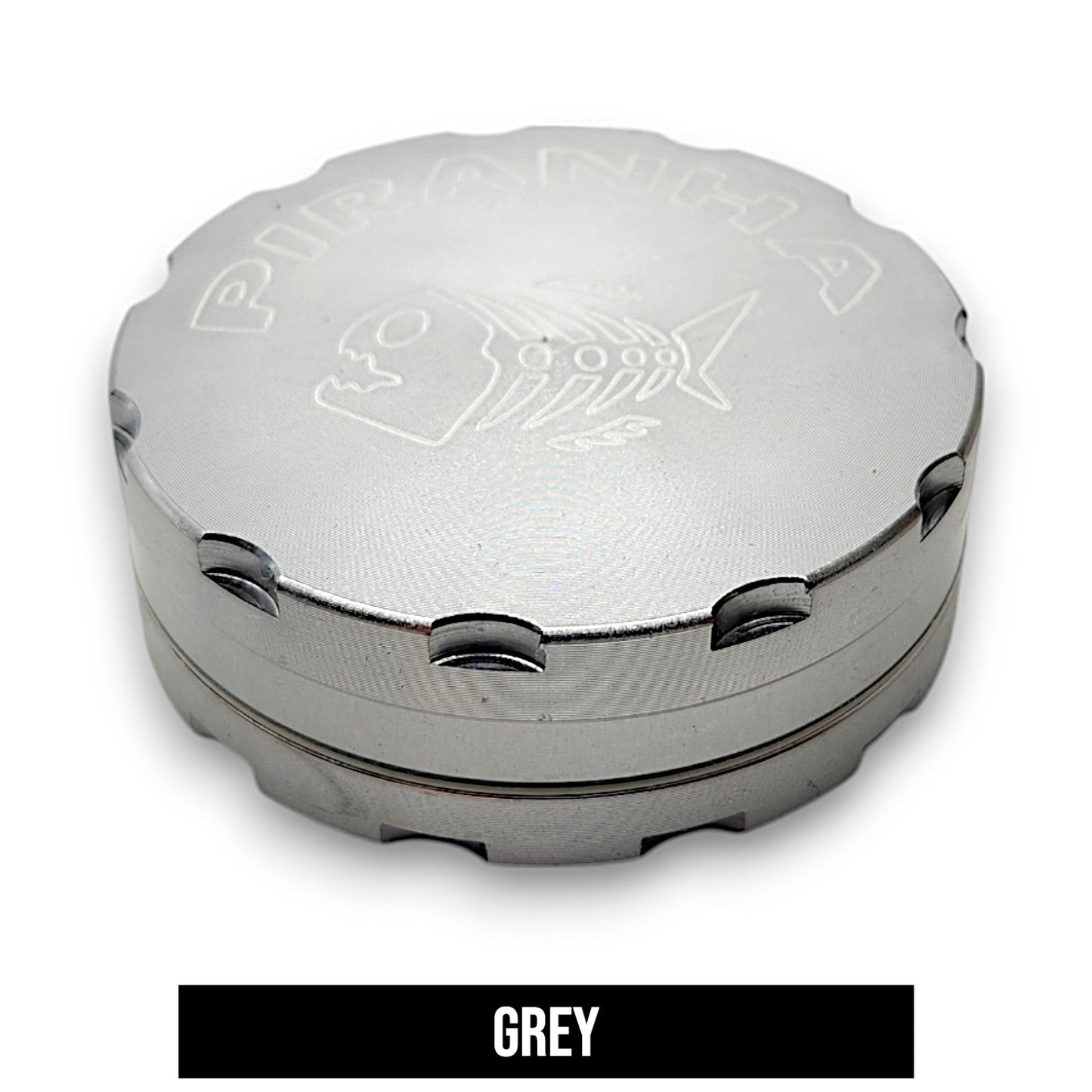2.5" Piranha Aluminum 2 Piece Grinder