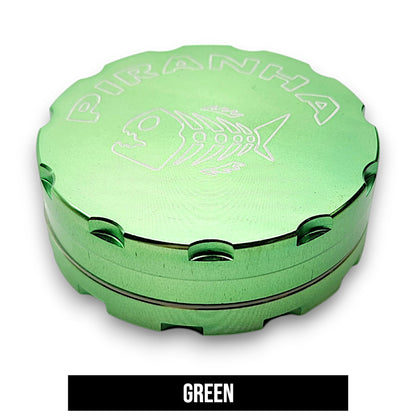 2.5" Piranha Aluminum 2 Piece Grinder