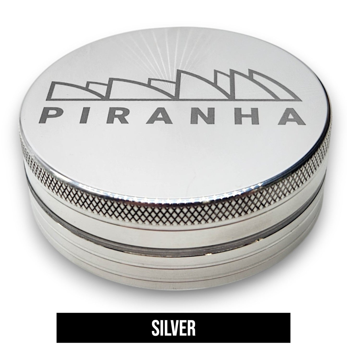 2.5" Piranha Aluminum 2 Piece Grinder