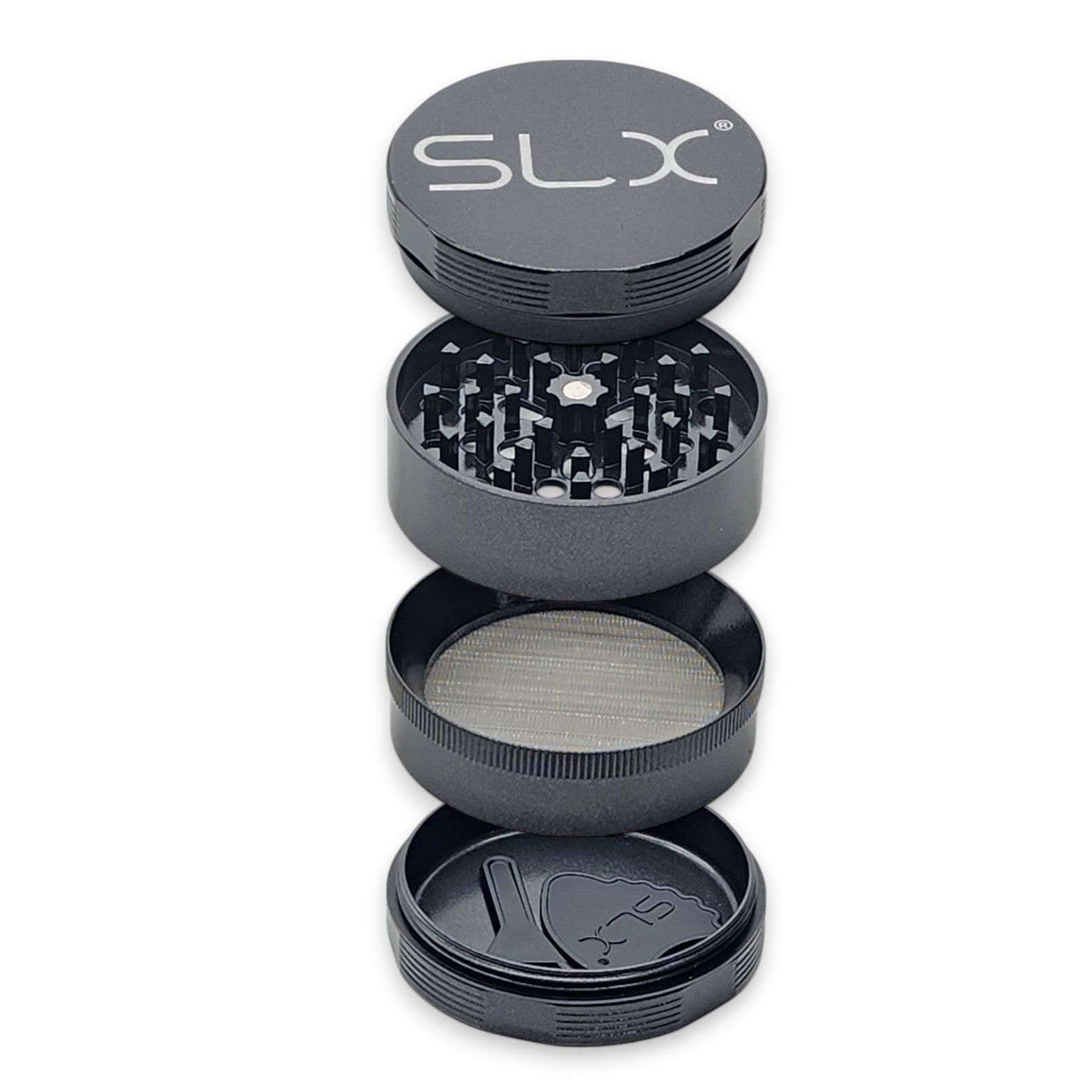 2.5" SLX Ceramic Coated Nonstick 4 Piece Aluminum Grinder