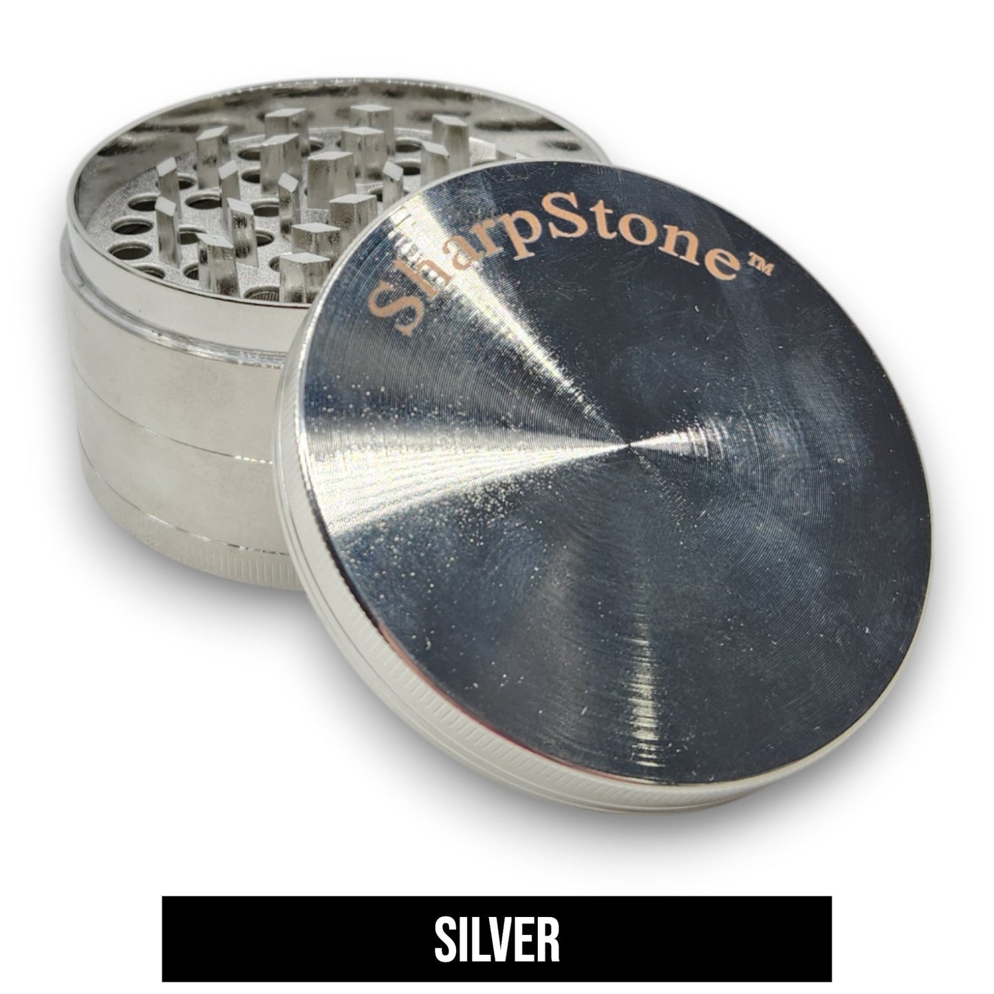 3" Sharpstone Aluminum 4 Piece Grinder